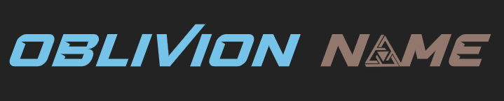 Oblivion Name Generator Logo