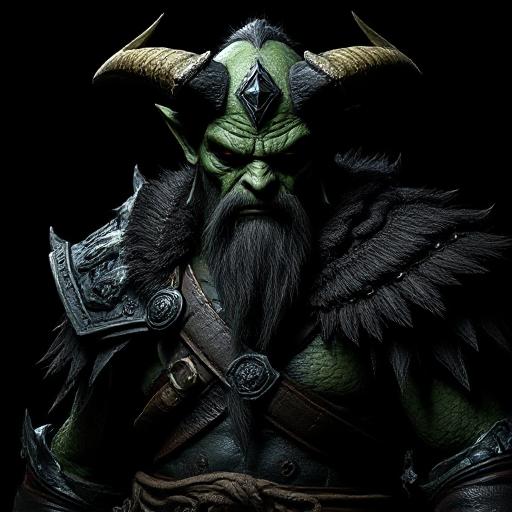 Orc (Orsimer) Character from Elder Scrolls